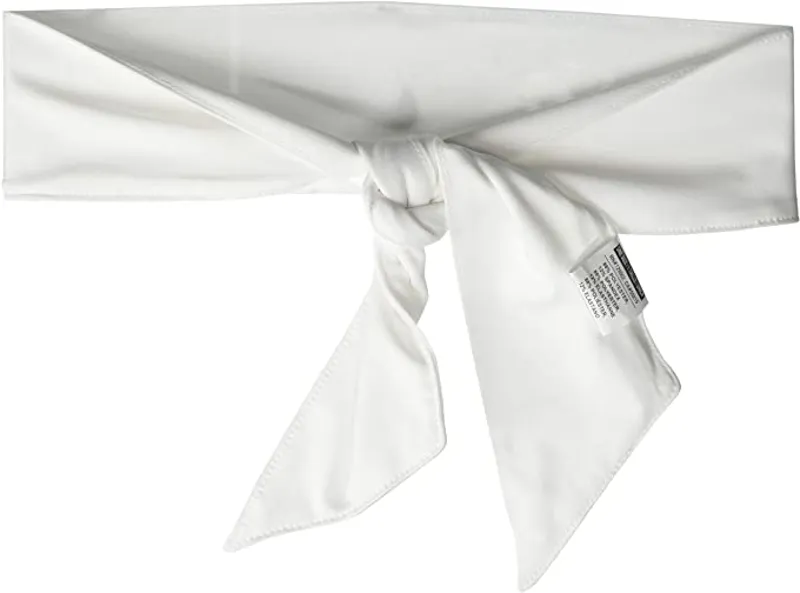 Nike Dri-Fit Head Tie Headband White-1